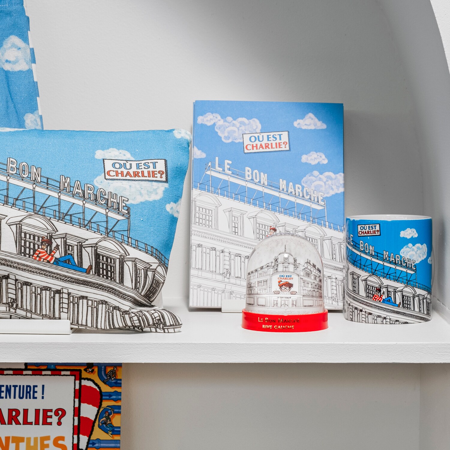 コラボ商品★LE BON MARCHE RIVE GAUCHE x OU EST CHARLIE Where's Charlie? At Bon Marché! | Le Bon Marché